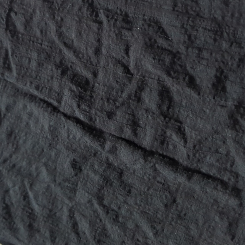 Frank & Oak Black Mini Textured Skirt - Picture 8 of 8